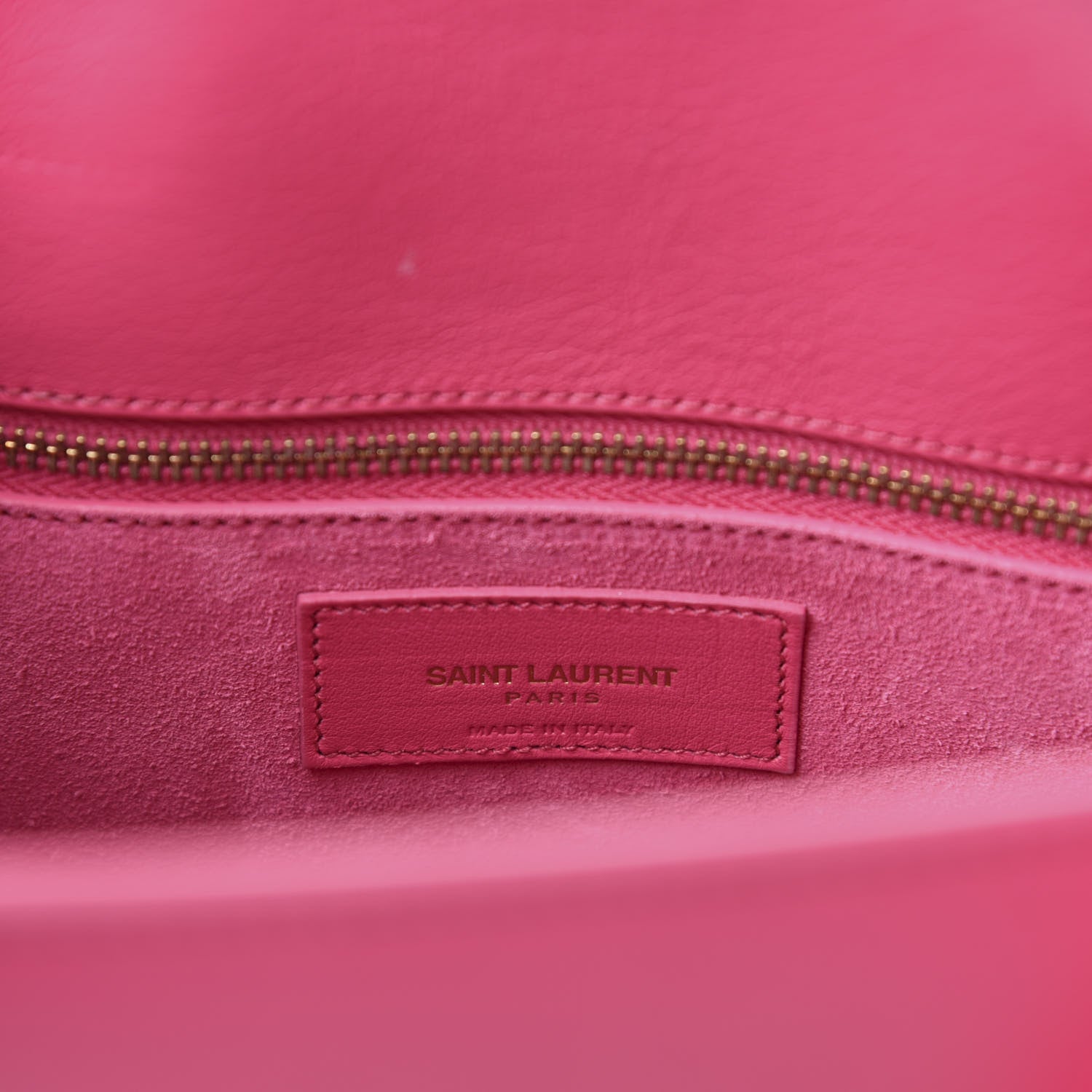 Saint Laurent Calfskin Small Sac De Jour Bubblegum 8 of 10