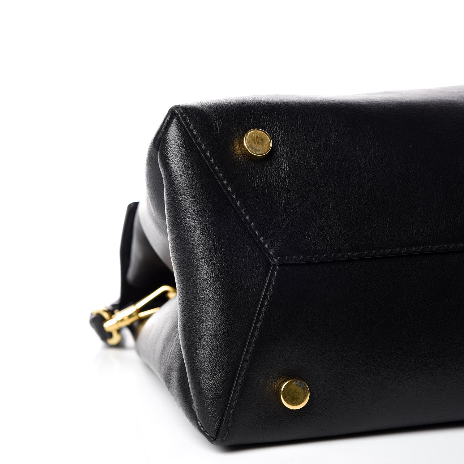 Tom Ford Smooth Calfskin Medium Icon Bag Black 5 of 12