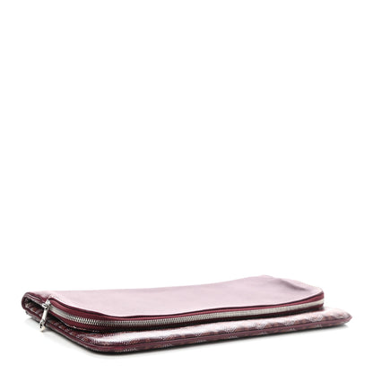 Goyard Goyardine Sainte Marie Soft Clutch Bordeaux 4 of 7