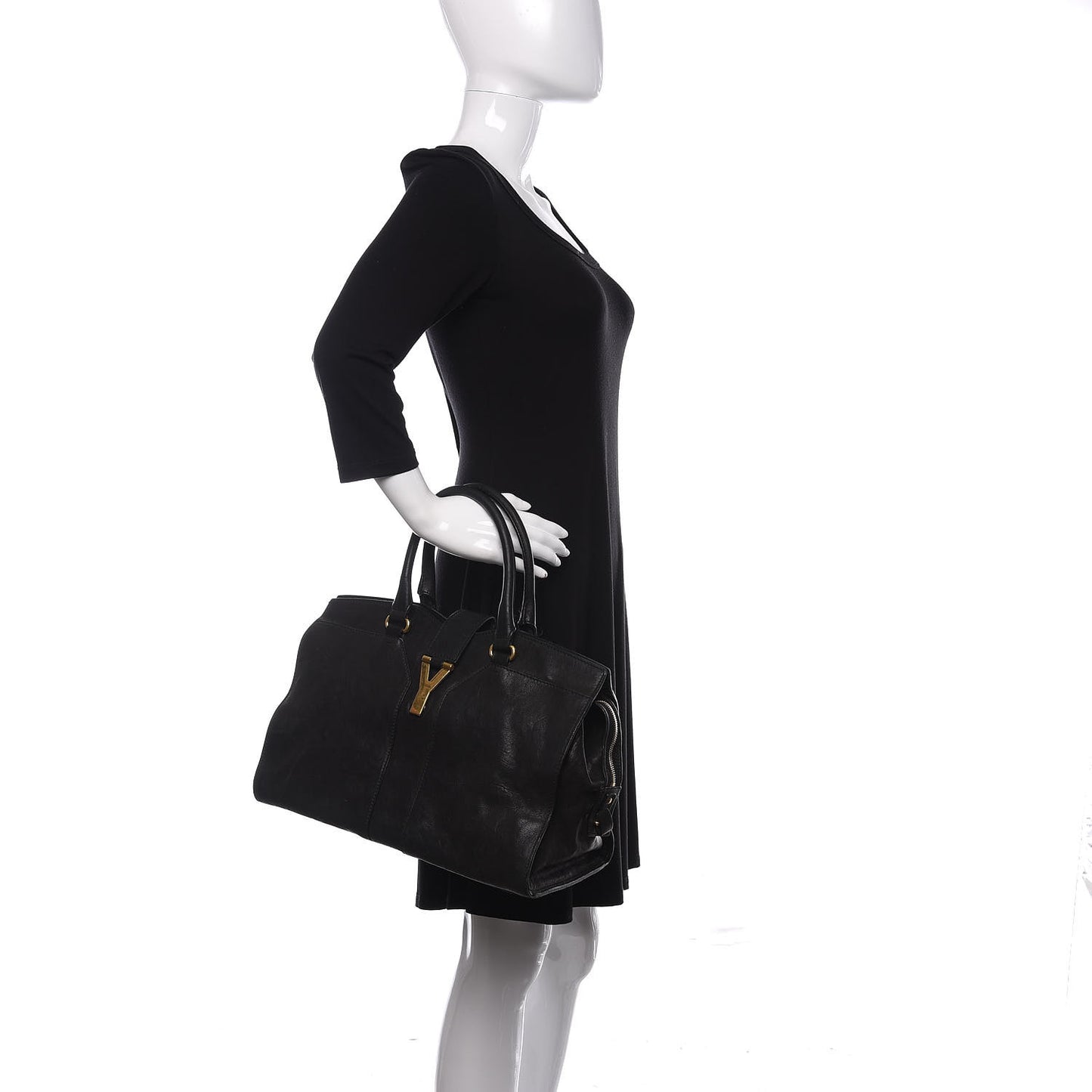 Sheepskin Medium Cabas ChYc Black