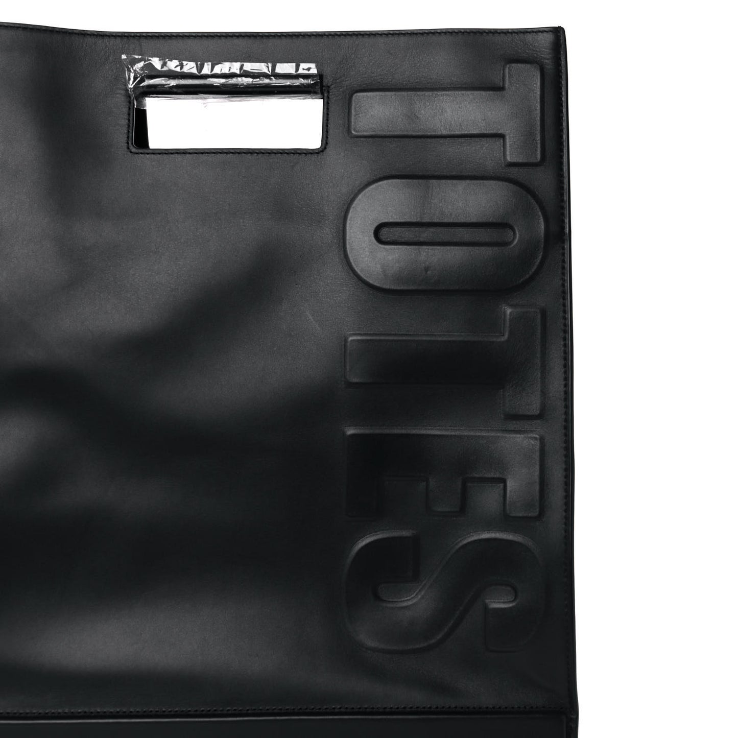 Calfskin Totes Amaze Tote Black