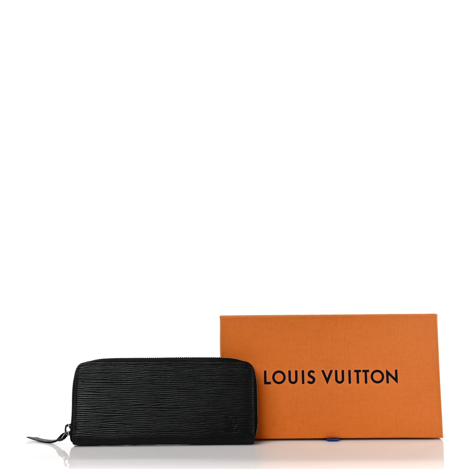Louis Vuitton Epi Clemence Wallet Black 9 of 9