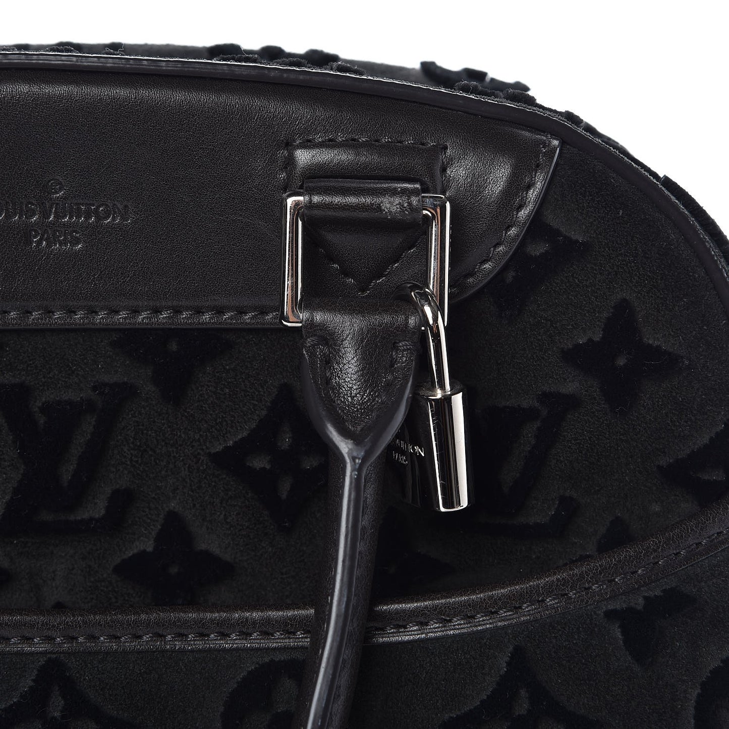 Monogram Suede Tuffetage Deauville Cube Gris