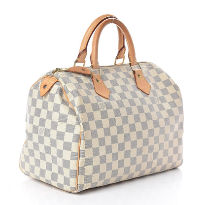 Louis Vuitton Damier Azur Speedy 30 3 of 12