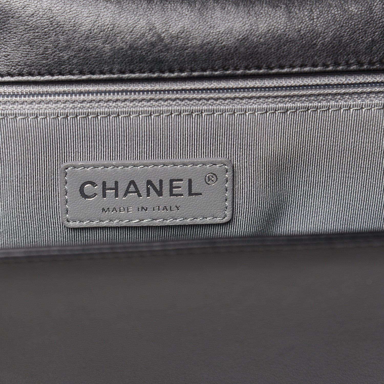 Chanel Lambskin Quilted Large Boy Flap Black 6 of 15