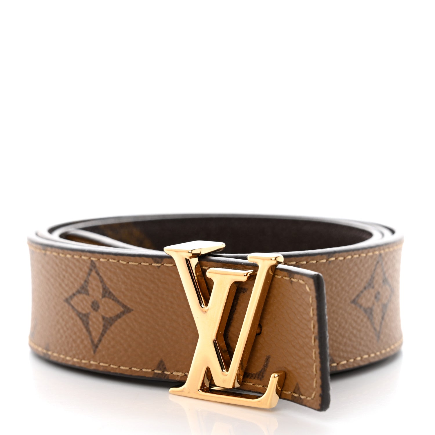 Louis Vuitton Monogram Giant 30mm LV Iconic Reversible Belt 80 32 3 of 6