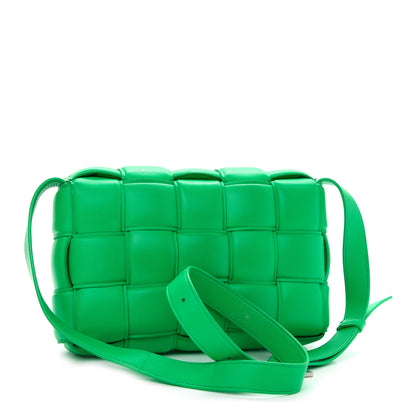 Bottega Veneta Nappa Maxi Intreccio Padded Cassette Crossbody Bag Grass 3 of 11