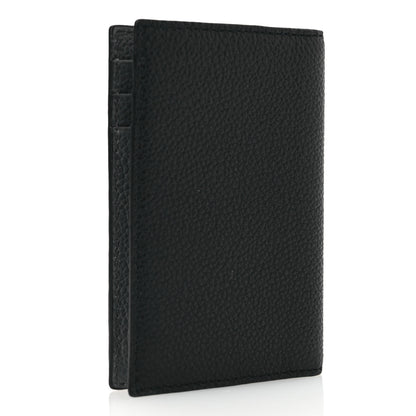 Prada Vitello Micro Grain Card Holder Black Mercurio 3 of 7