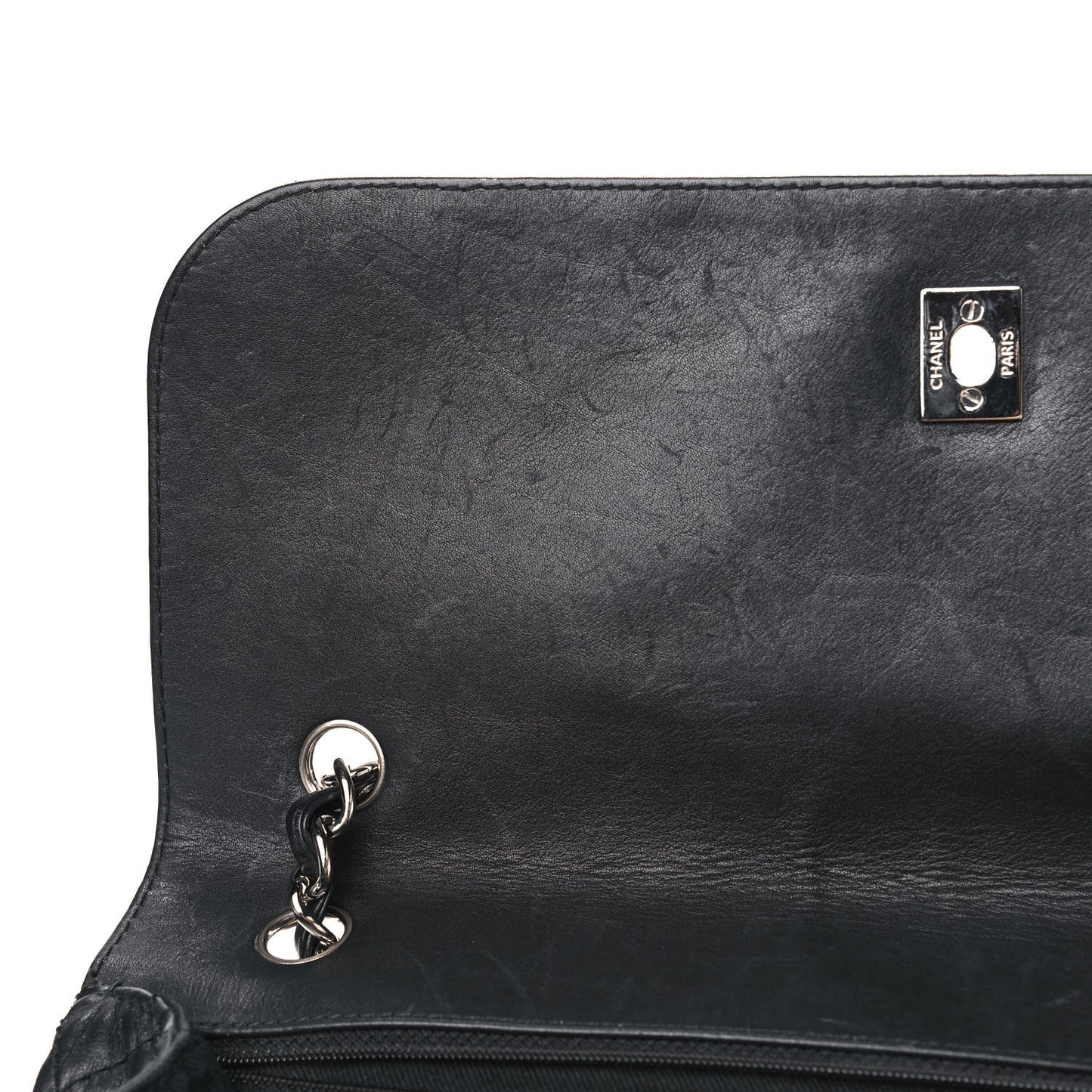 Calfskin Quilted In The Business Flap Bag Black