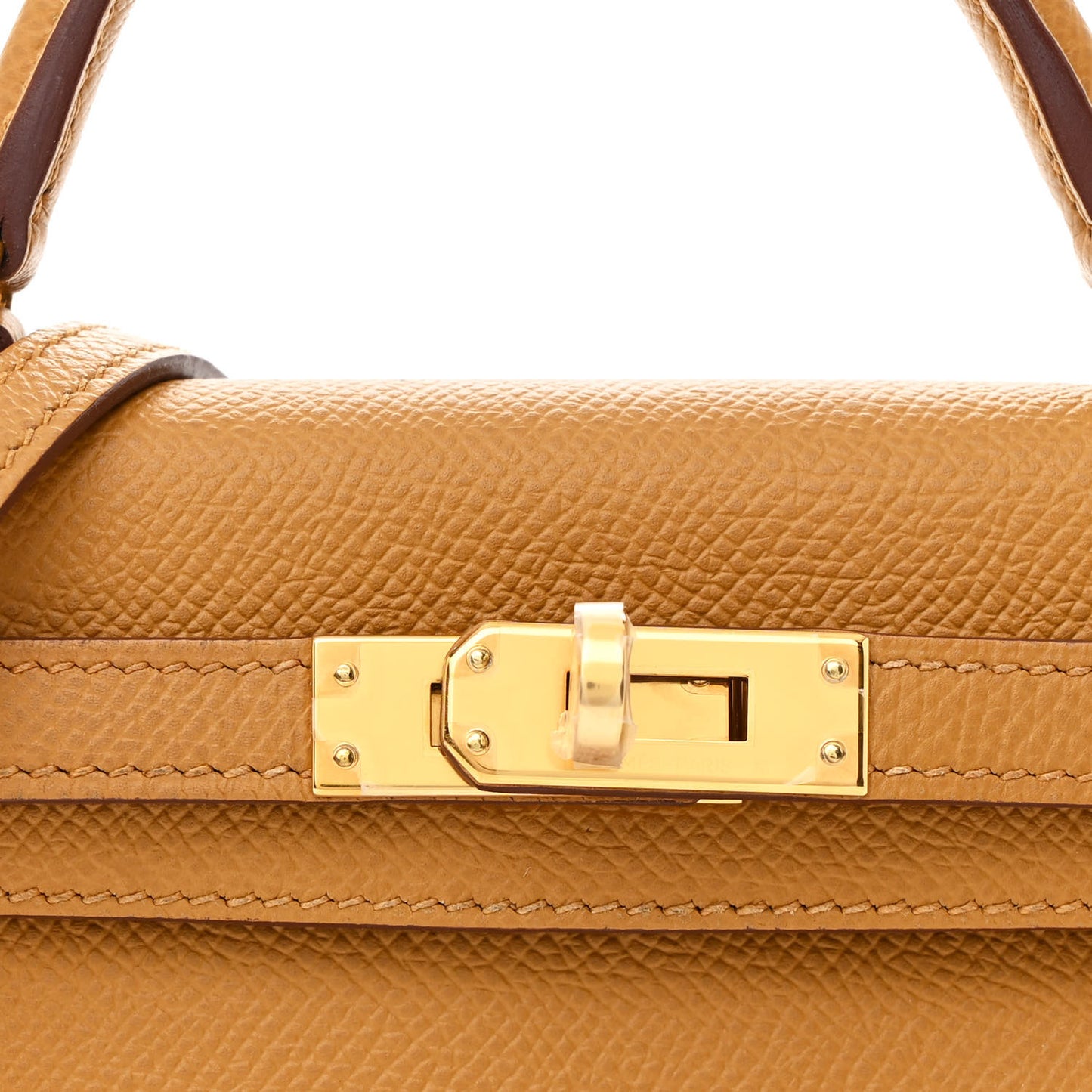 Epsom Mini Kelly Sellier 20 Sesame