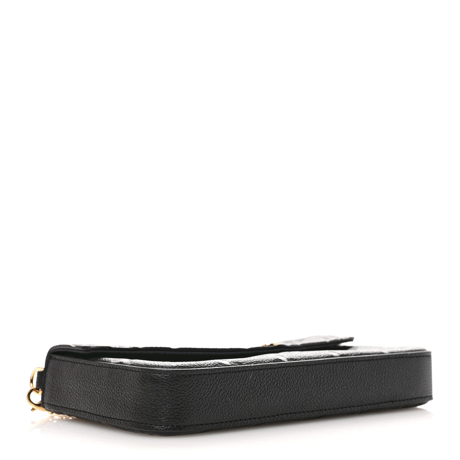 Louis Vuitton Empreinte Pochette Felicie Chain Wallet Black 5 of 12