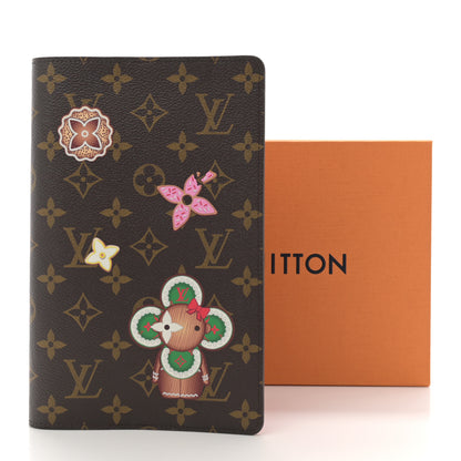 Louis Vuitton Monogram Emily Notebook Cover MM Coquelicot 7 of 7