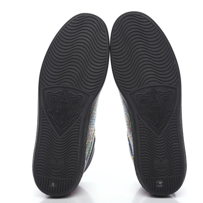 Gucci GG Supreme Monogram Psychedelic Mens High Top Sneakers 10 Black Multicolor 5 of 8