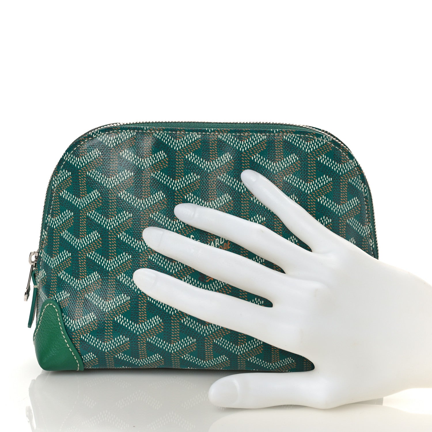 Goyard Goyardine Vendome Toiletry Pouch Green 2 of 8
