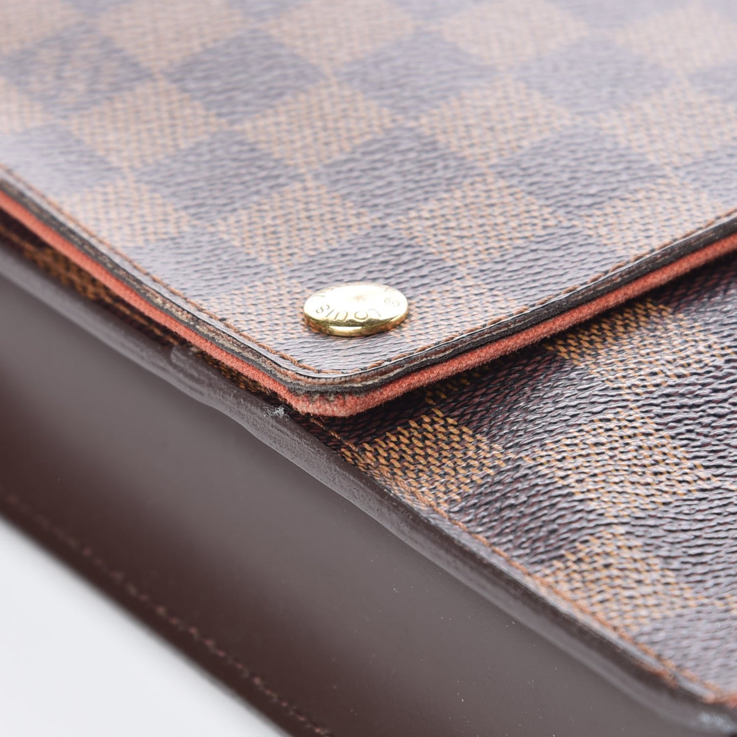 Damier Ebene Portobello Travel Shoulder Bag