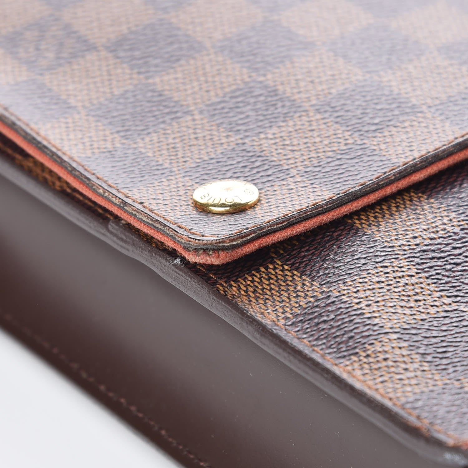 Louis Vuitton Damier Ebene Portobello Travel Shoulder Bag 10 of 15