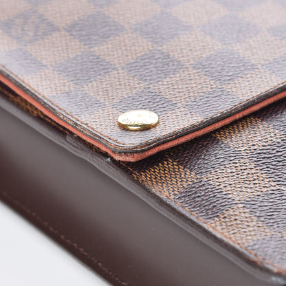 Louis Vuitton Damier Ebene Portobello Travel Shoulder Bag 10 of 15