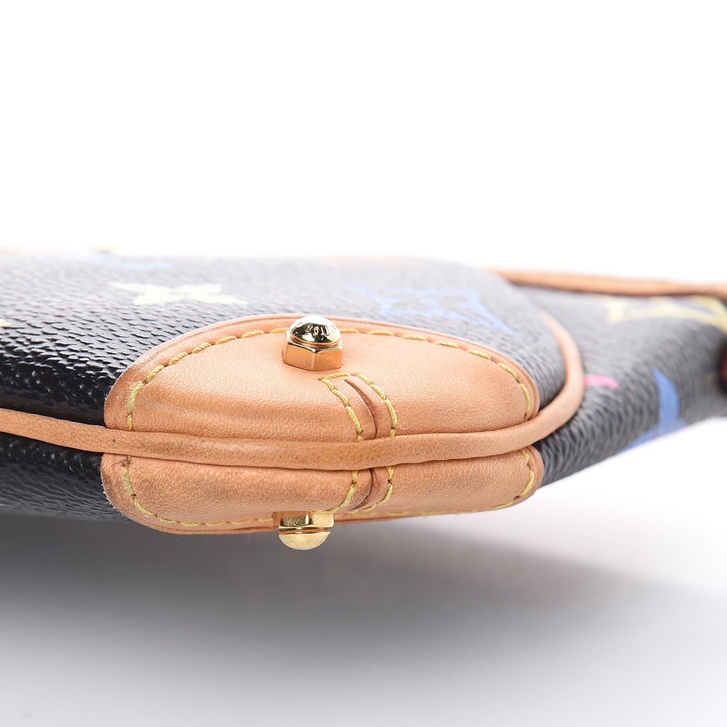 Louis Vuitton Monogram Multicolor Pochette Milla MM Black 9 of 10