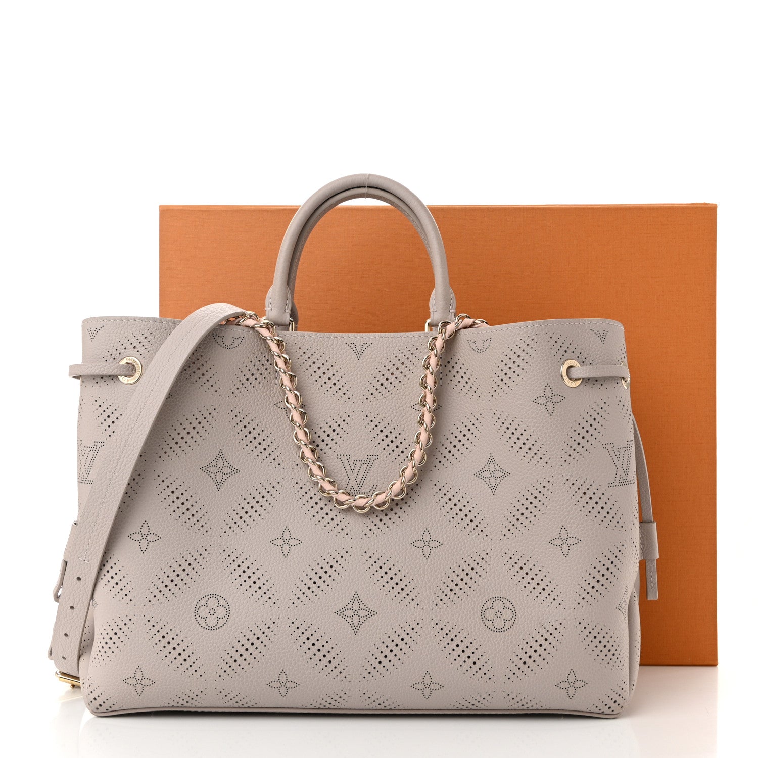 Louis Vuitton Mahina Bloom Bella Tote Pink Gray 11 of 11