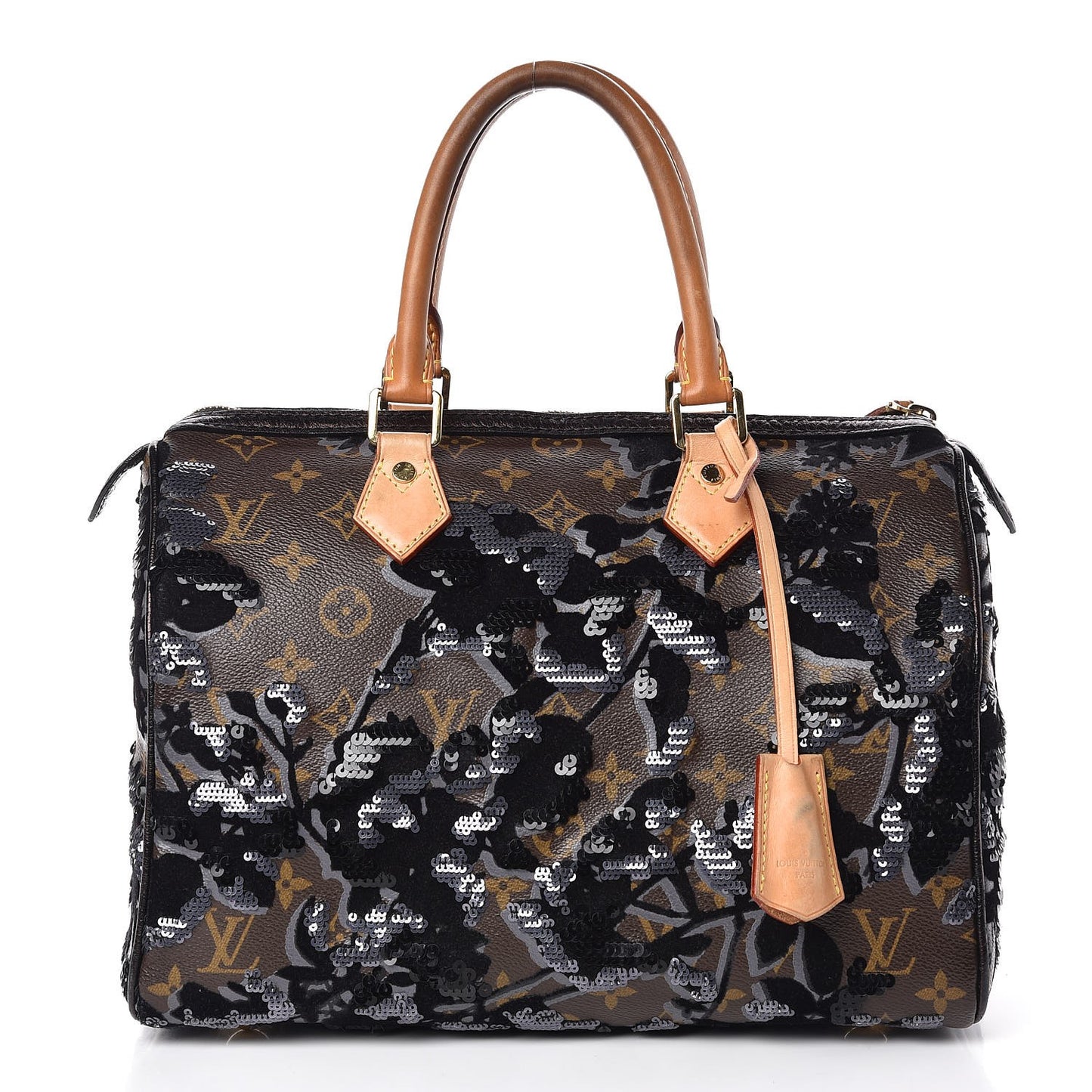 Monogram Fleur De Jais Sequins Speedy 30