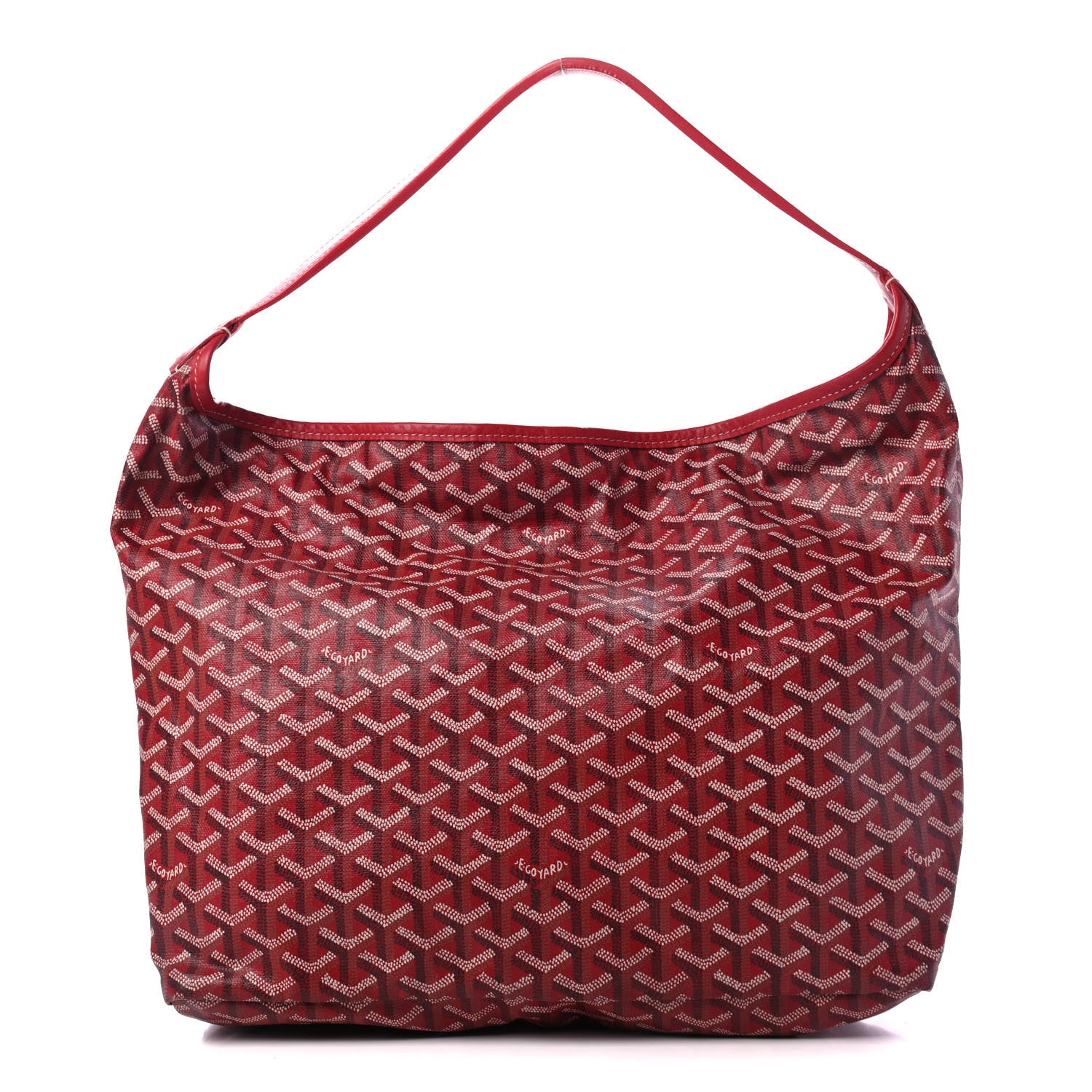 Goyard Goyardine Fidji Zip Hobo Red 1 of 4