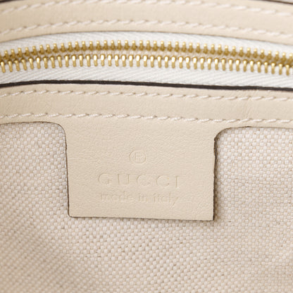 Gucci Wonka Grain Calfskin GG Monogram Star Embossed Small GG Shoulder Bag White 7 of 12