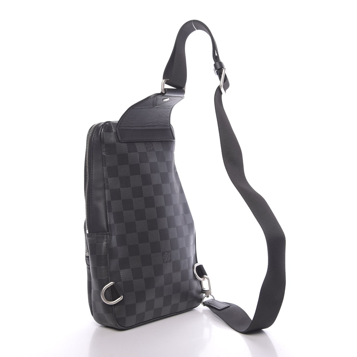 Damier Infini Avenue Sling Bag Onyx Silver