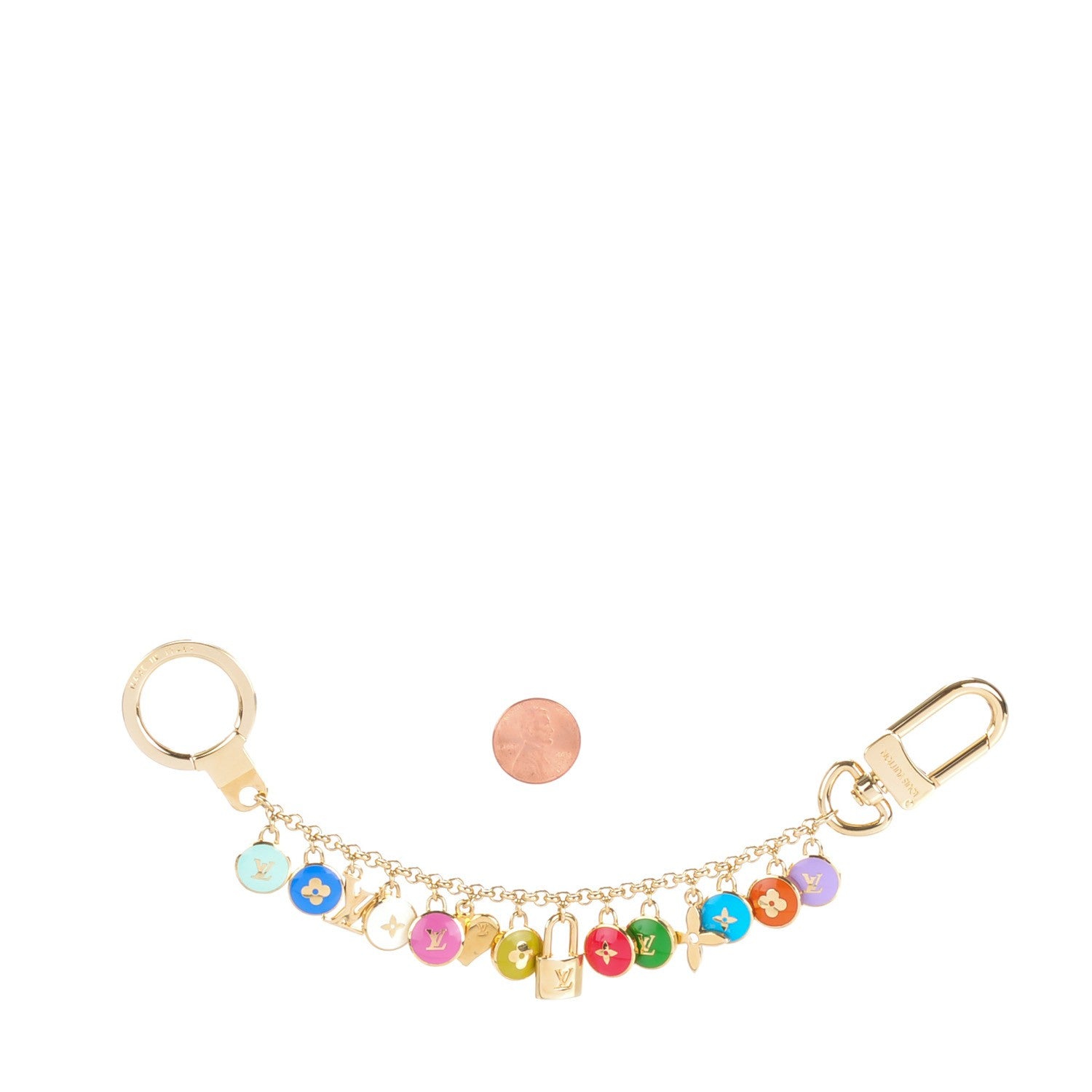 Louis Vuitton Pastilles Key Chain Bag Charm Multicolor 2 of 4