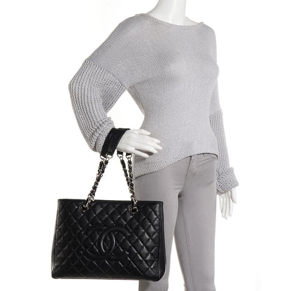 Chanel Caviar Grand Shopping Tote GST Black 2 of 8