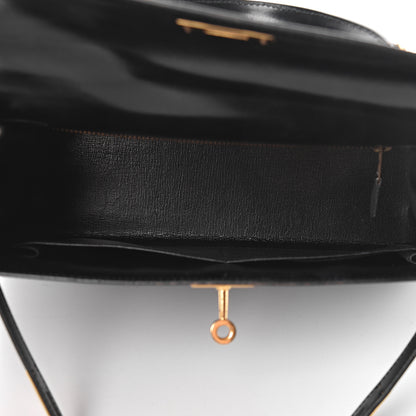 Hermes Box Kelly Sellier 28 Black 5 of 44