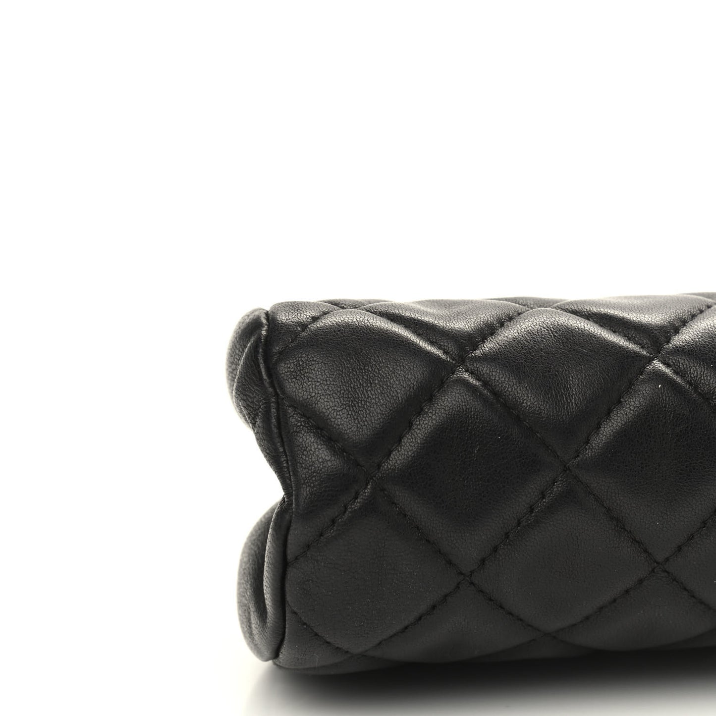 Lambskin Quilted Timeless Clutch Black