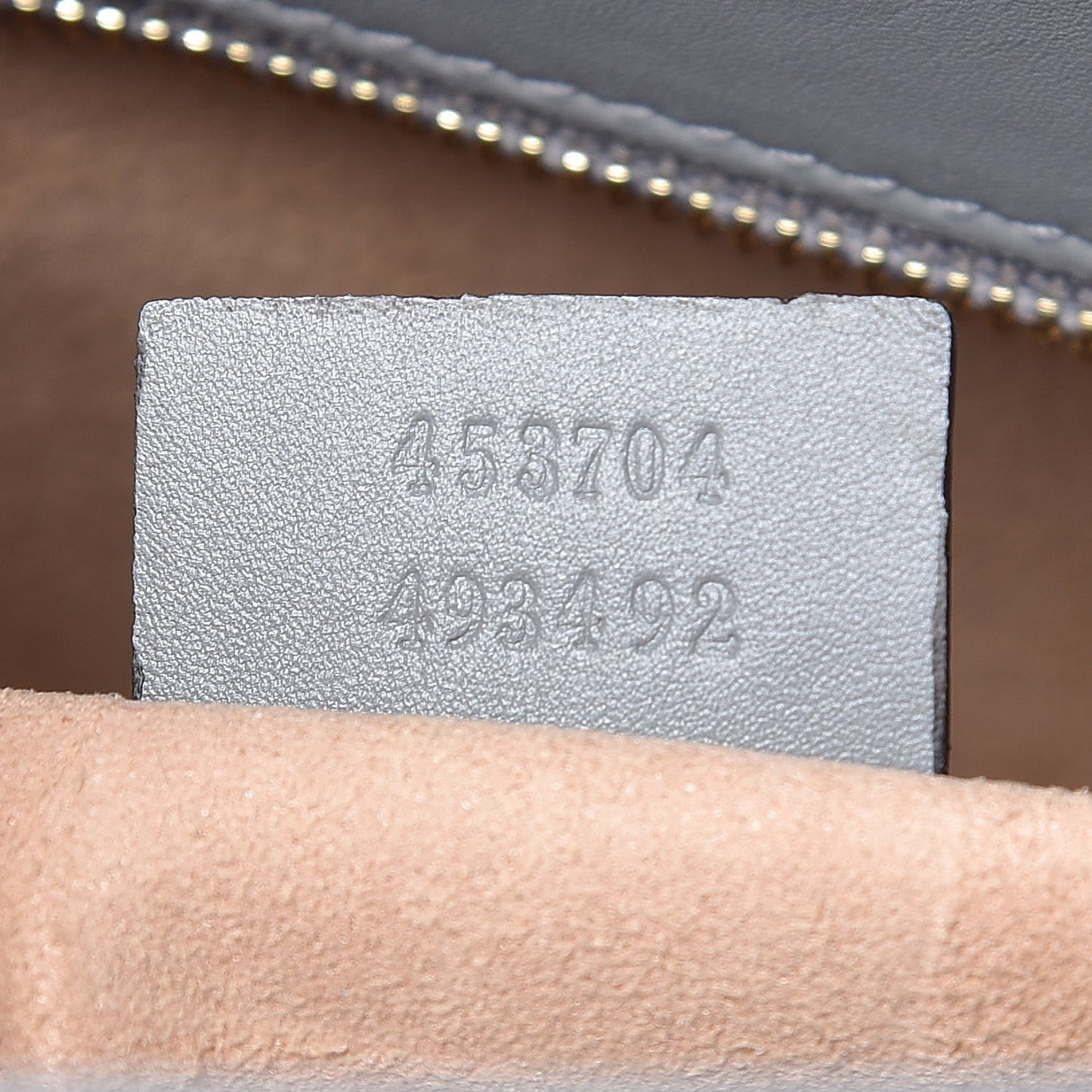 Soft Guccissima Top Handle Bag Storm Grey