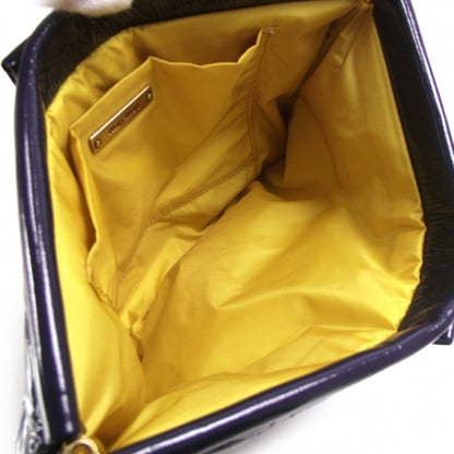 Miu Miu Patent Quilted Clutch 8 of 8