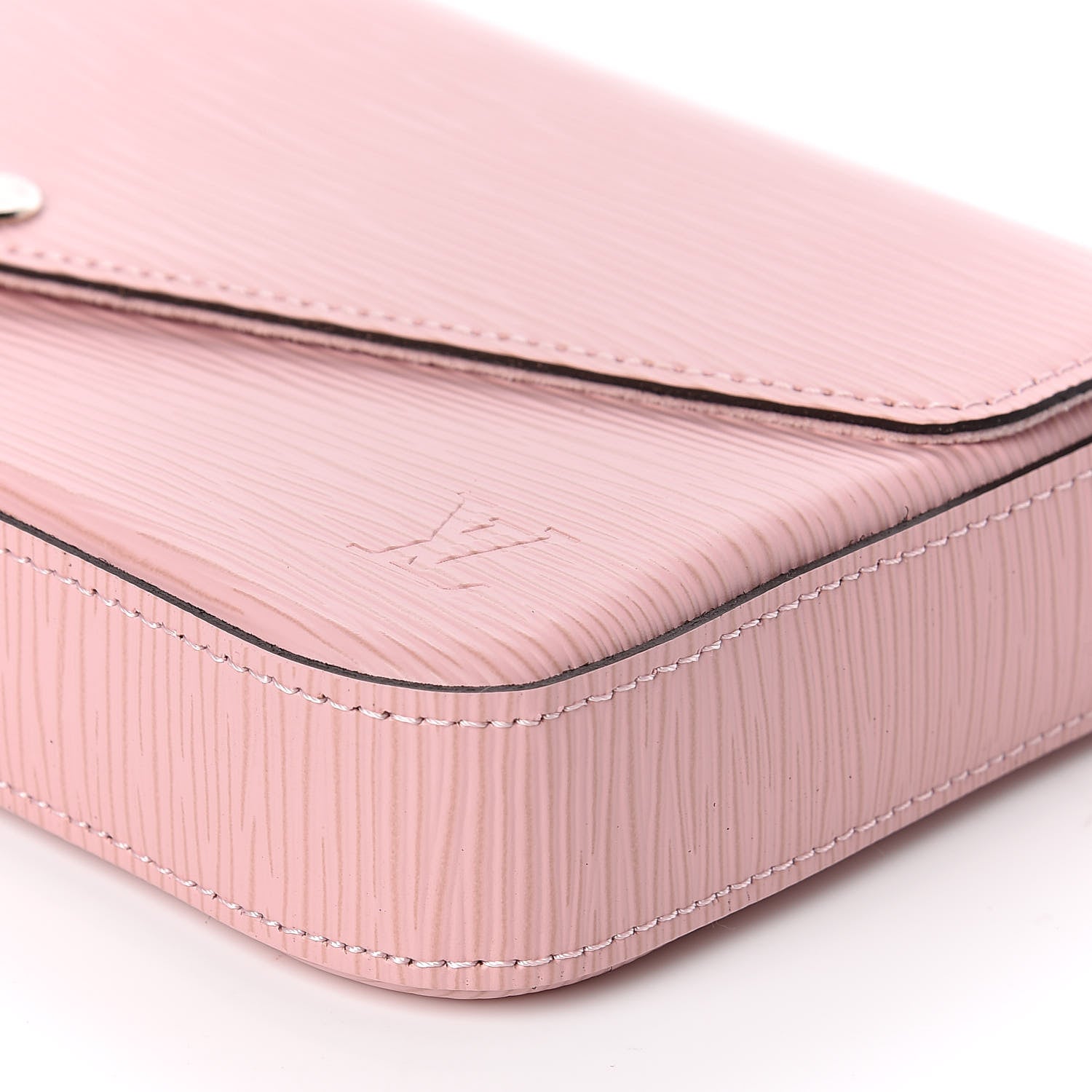 Louis Vuitton Epi Pochette Felicie Rose Ballerine 9 of 12