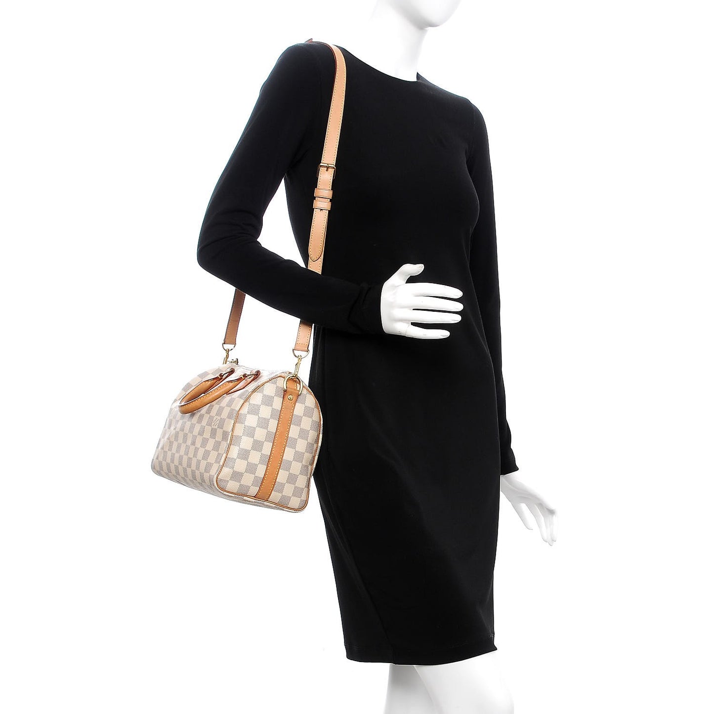 Damier Azur Speedy Bandouliere 25
