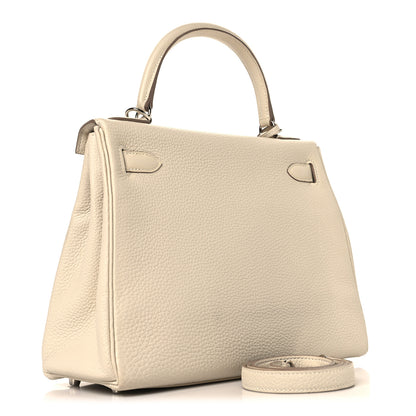 Hermes Togo Kelly Retourne 28 Craie 2 of 15