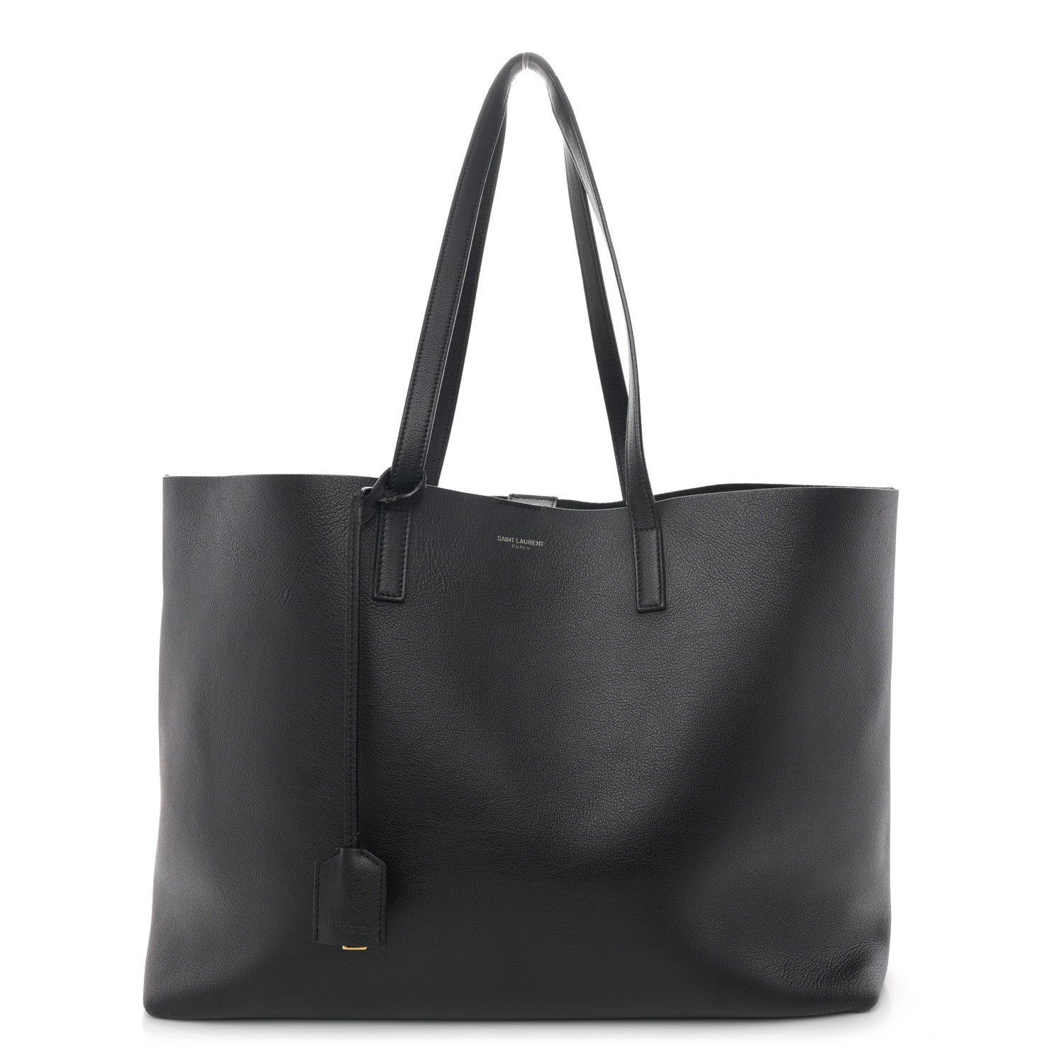 Saint Laurent Calfskin Large Shopping Tote Black 1 of 13
