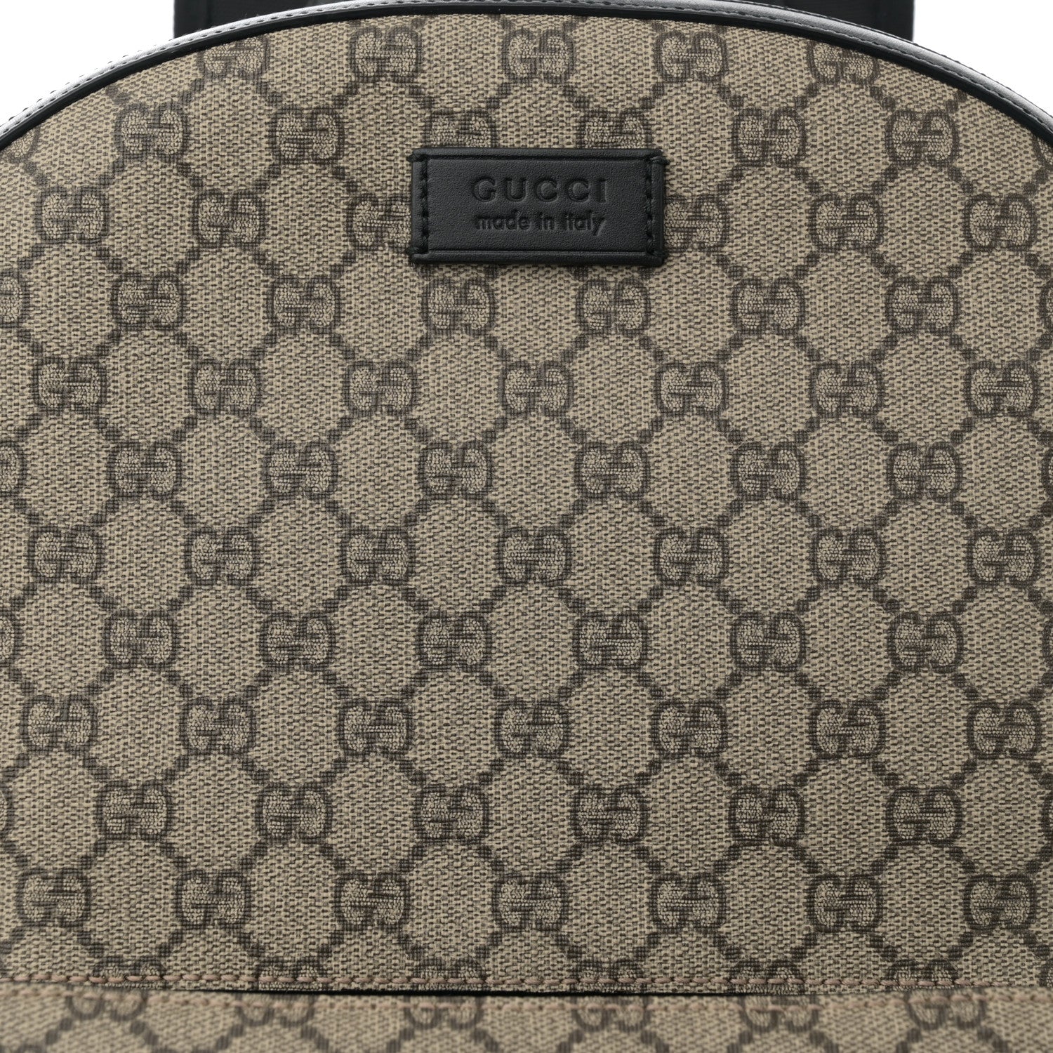 Gucci GG Supreme Monogram Medium Backpack Black 8 of 11