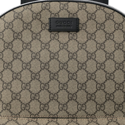 Gucci GG Supreme Monogram Medium Backpack Black 8 of 11