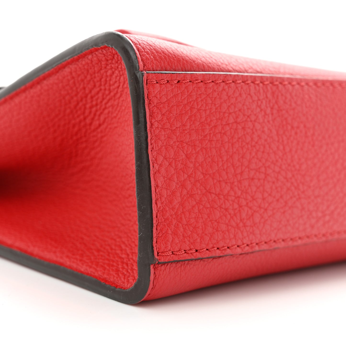 Soft Calfskin Mylockme Chain Bag BB Rubis