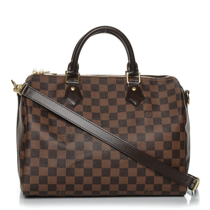 Louis Vuitton Damier Ebene Speedy Bandouliere 30 1 of 6