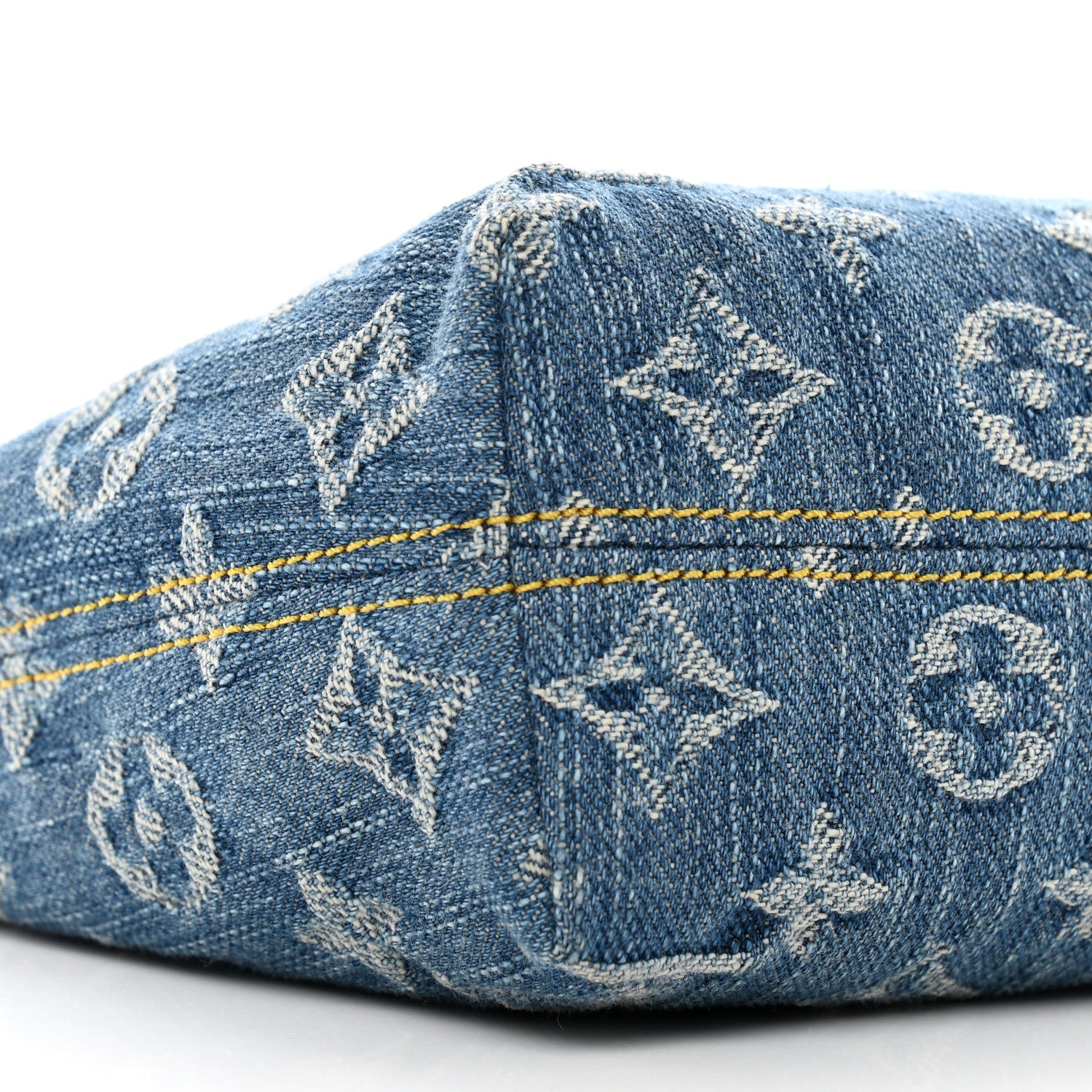 Louis Vuitton Monogram Denim Hills Pochette Blue 8 of 9