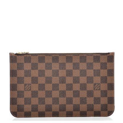 Louis Vuitton Damier Ebene Neverfull MM GM Pochette 1 of 6