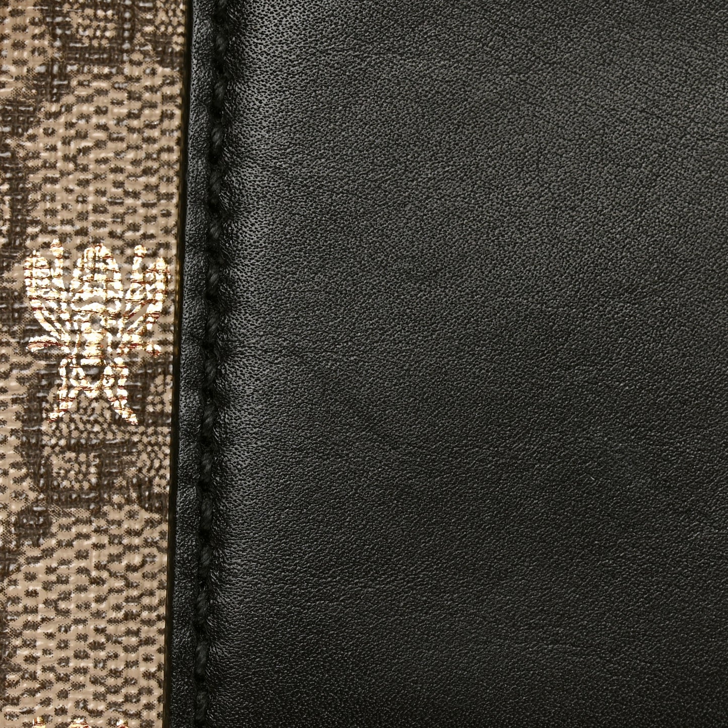 GG Supreme Monogram Bees Small Padlock Shoulder Bag Black