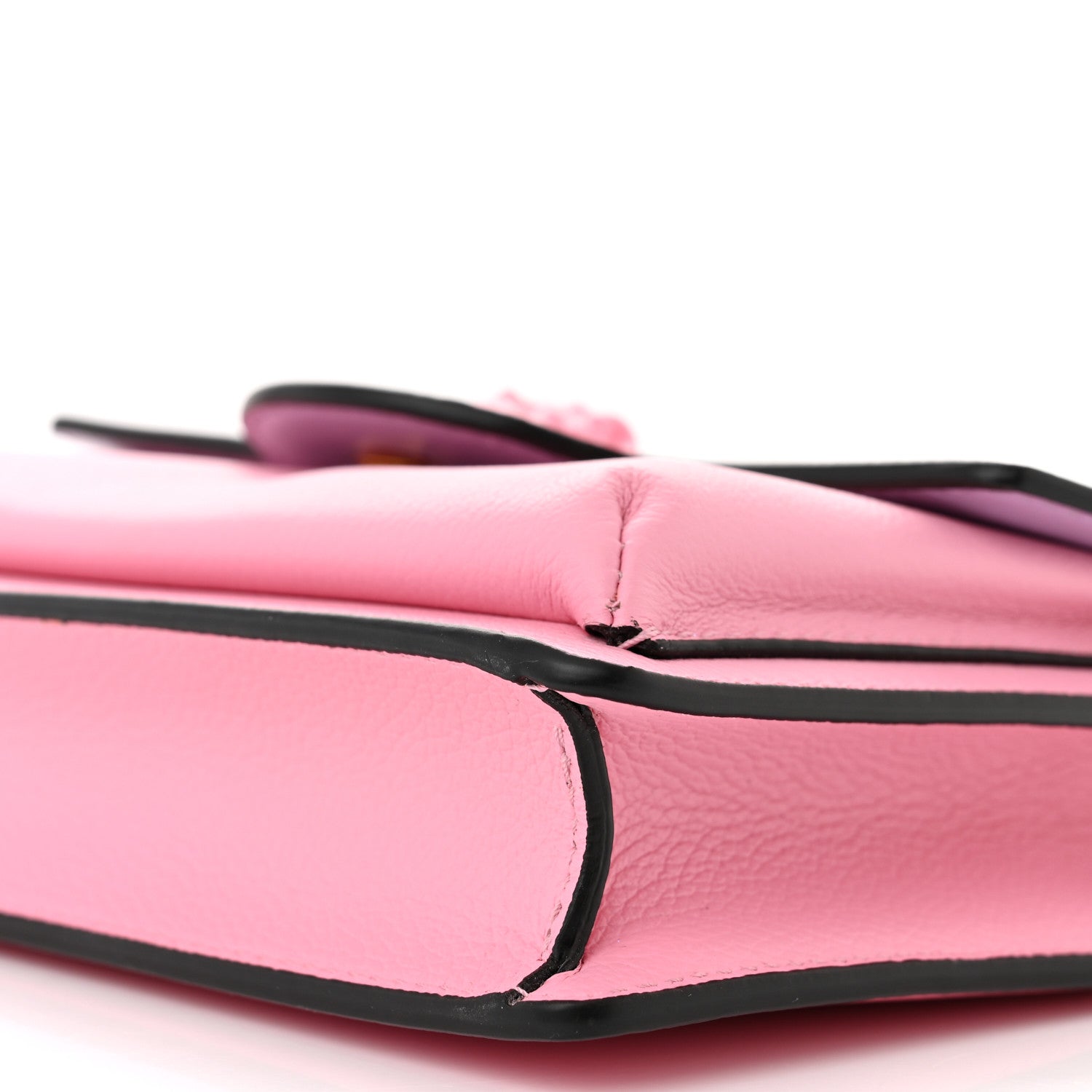 Versace Grained Calfskin La Medusa Crossbody Bag Pink 9 of 10