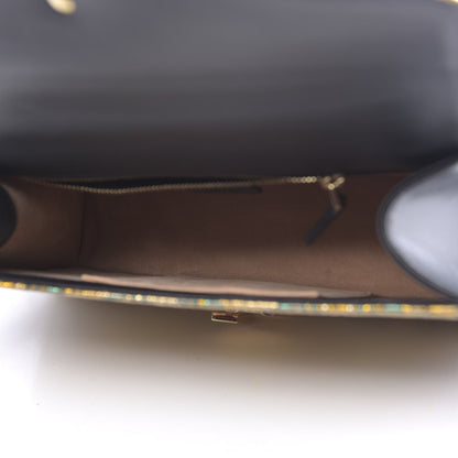 Gucci Iridescent Brocade Small Sylvie Shoulder Bag Gold 5 of 10