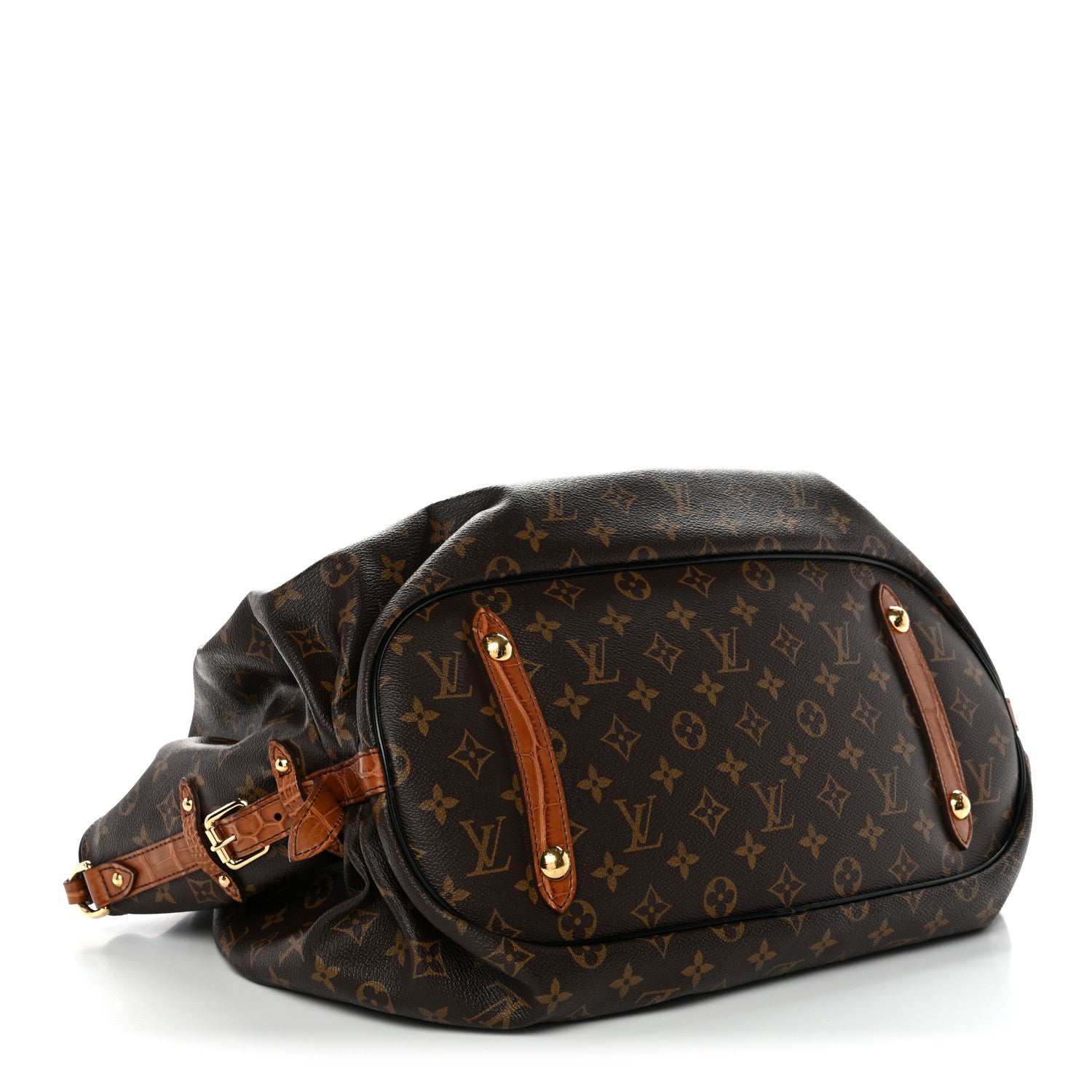 Louis Vuitton Monogram Alligator Trim Mahina XL 5 of 11