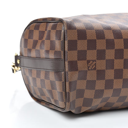 Louis Vuitton Damier Ebene Speedy Bandouliere 25 8 of 10