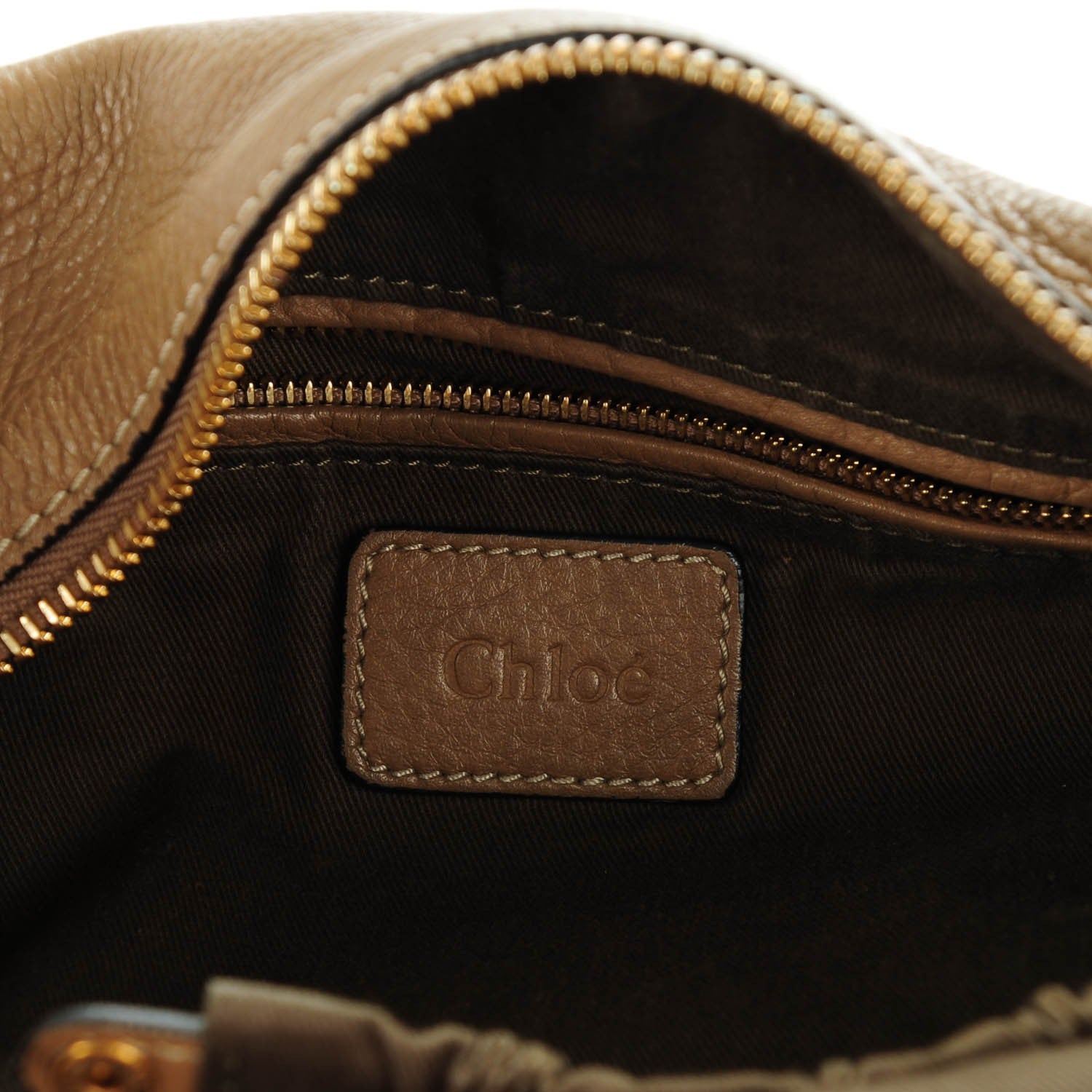 Chloe Calfskin Large Marcie Hobo Nut 6 of 8