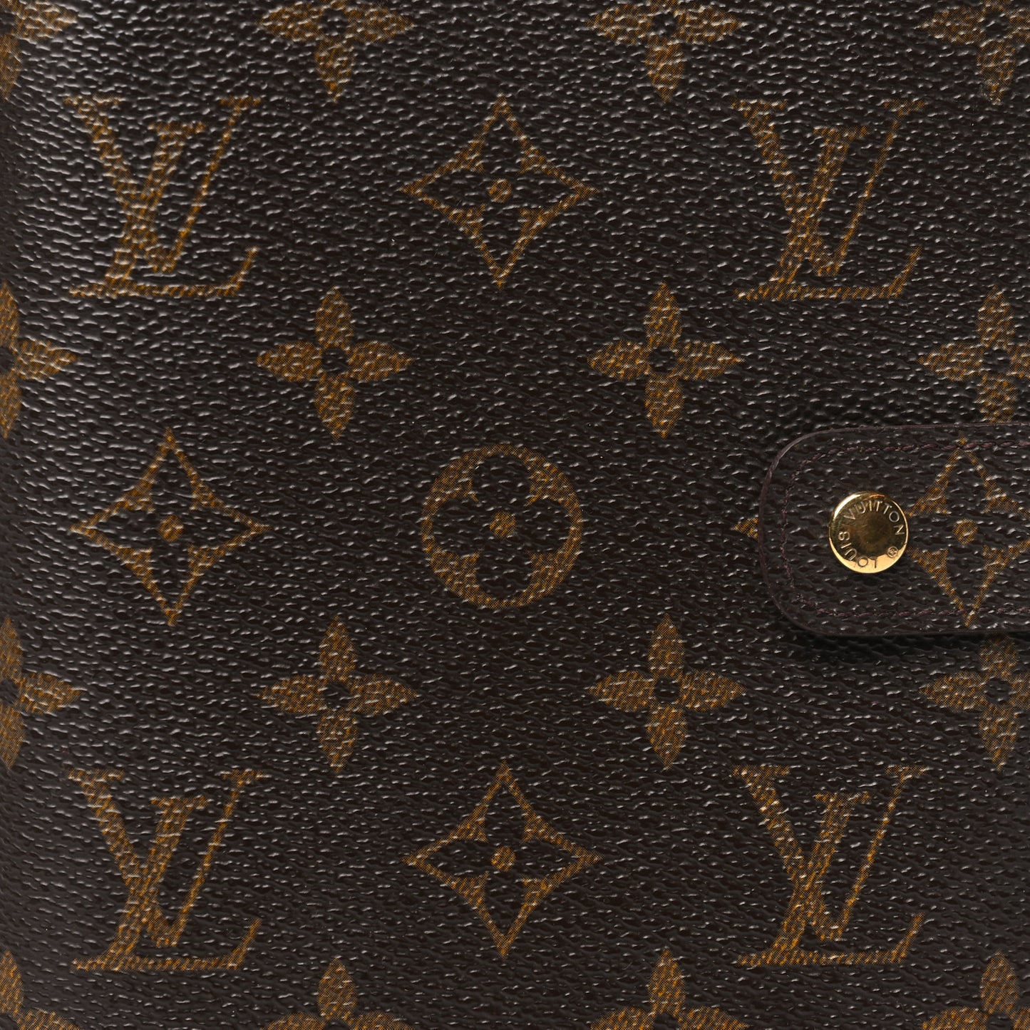 Monogram Medium Ring Agenda Cover